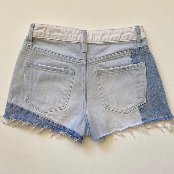 High Rise Pieced Short - Picture 7 of 8